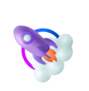 Rocket decoration